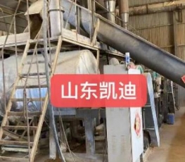 2023年6月30日山东滨州2台导热油锅炉系统整体清洗换油进行中