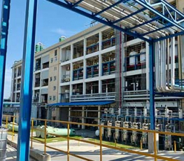 2025年9月4日湖北荆门30吨导热油系统整体清洗工程结束