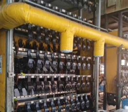 2025年11月20日江苏南通劳保手套公司导热油系统清洗换油工程结束