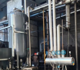 2025年11月25日邯郸碳素公司30吨导热油系统在线过滤净化修复结束