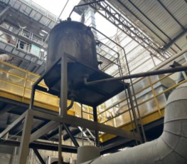 2023年3月26日江苏镇江沥青油库导热油锅炉系统整体清洗过滤净化